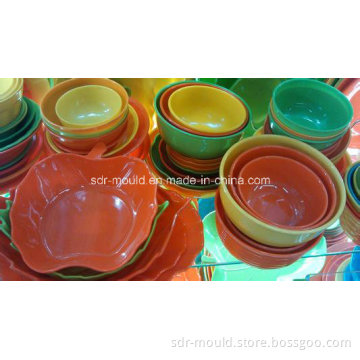 Plastic Colorful Fruit Bowl Injection Mould